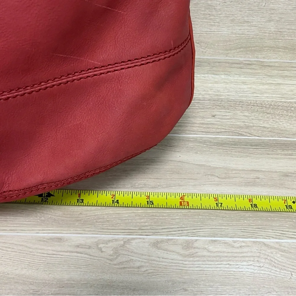 NWT DONALD J PLINER / Fuchsia Leather Hobo Slouchy Purse